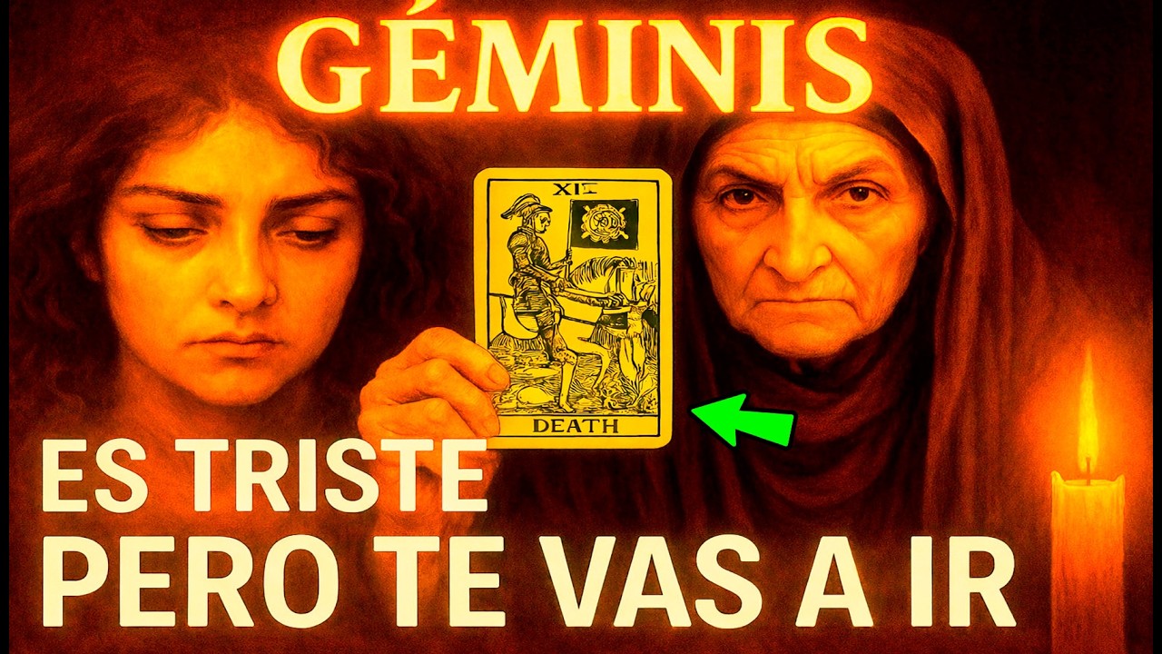 GÉMINIS ♊ 😭 Es triste, pero te vas a ir 💔😢 Todos van a llorar con tu despedida.