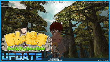 NEW TITAN MODELS!? |Attack On Titan Tribute Game | November 2014 Update |