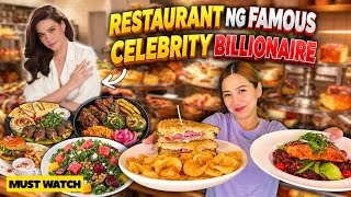 Famous Celebrity Billionaire BEA ALONZO’S Restaurant, Ang Sosyal, Colorful at GENEROUS ng Servings