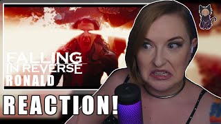 FALLING IN REVERSE - Ronald REACTION | THAT WAS INTENSE!! 🤯