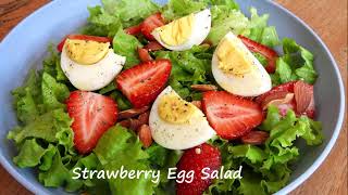 Strawberry Egg Salad - Healthy Food by Ninik Becker 531 views 7 months ago 3 minutes, 32 seconds