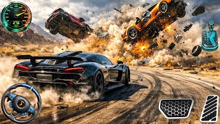 Every Competitor Just Got Launched — Only One Car Left on the Road! screenshot 3