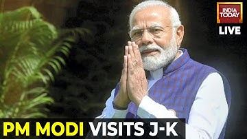 PM Modi Inaugurates Development Projects In Jammu-Kashmir LIVE Updates | India Today Updates