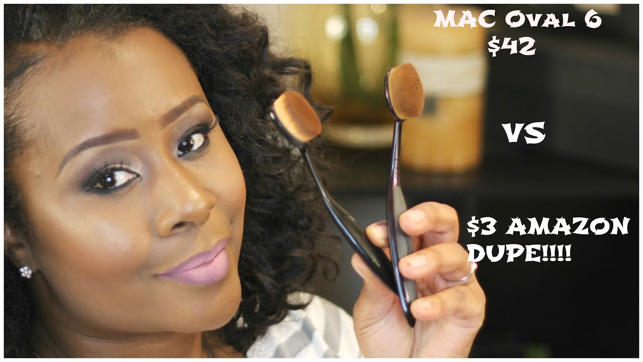 (DEMO) AMAZON BRUSH|MAC OVAL 6 OR DUPE| (TOOTH BRUSH)|survivingbeauty2