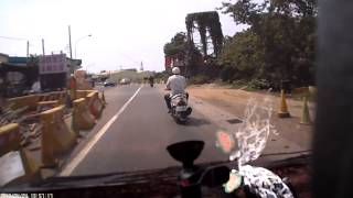 2013/4/24 13:58 崇善十幾接與崇善路 車禍