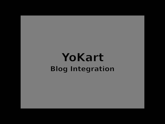 Blog Integration Feature of Best eCommerce Platform: Yo!Kart Version 6