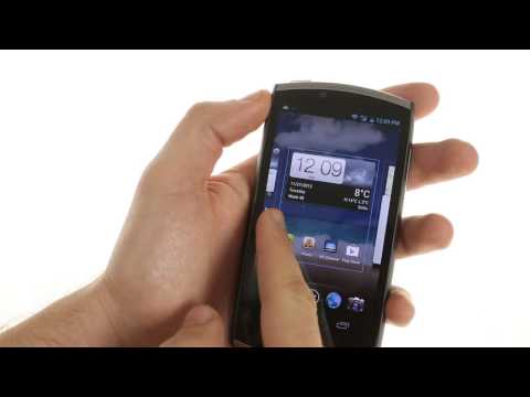 Acer CloudMobile S500 user interface