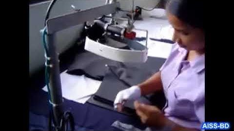 Fusing technique for small parts fusing with interlining