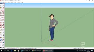 การใช้งาน SketchUp 2018 เบื้องต้นเด็กๆก็ทำได้