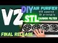 DIY Air Purifier: Full Build Guide & STL Files | New 2026 PC Fan CR Box with Carbon Filters