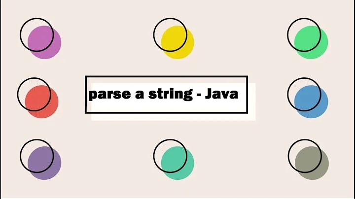 Parse a String | Java | 2 min Programming in Java