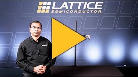 Lattice CertusPro-NX AI Demo