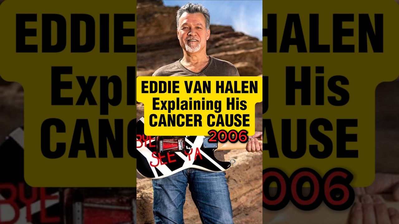 Watch Eddie Van Halen Shares His AMAZING Cancer Theory #vanhalen #80s #classicrock on YouTube Watch Eddie Van Halen Shares His AMAZING Cancer Theory #vanhalen #80s #classicrock on YouTube