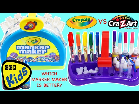 NEW Cra-Z-Art Scented Marker Creator Unboxing Toy Review by TheToyReviewer  