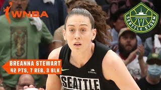 Breanna Stewart’s 42 PTS not enough as Storm are eliminated by Aces | WNBA on ESPN