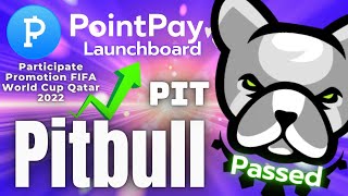 ⚽ Que es Pointpay Launchboard - Pitbull Token PIT | 🏆 Imperdible Promoción FIFA World Cup Qatar 2022