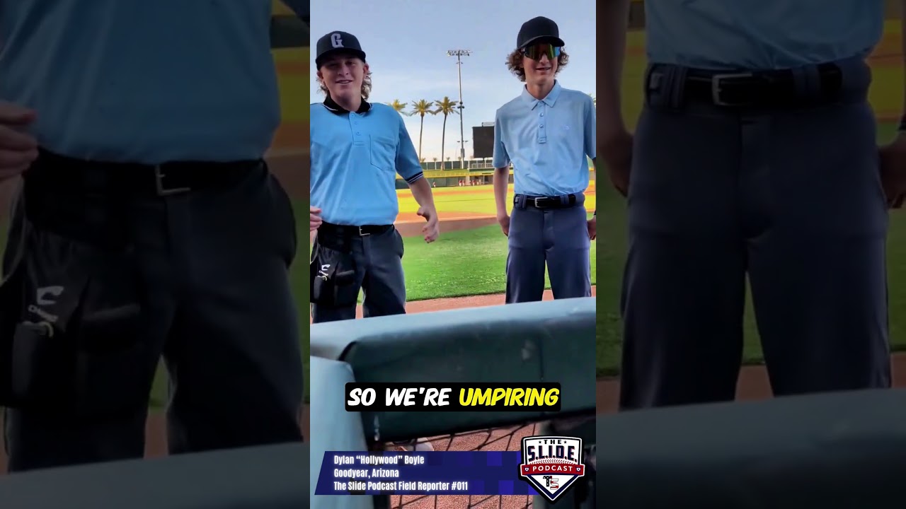 What umpires really talk about during the game 😂 #baseball #umpire #shorts
