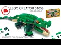 LEGO CREATOR 31058 alternative build instruction - Crocodile MOC, Самоделка, Инструкция Крокодила