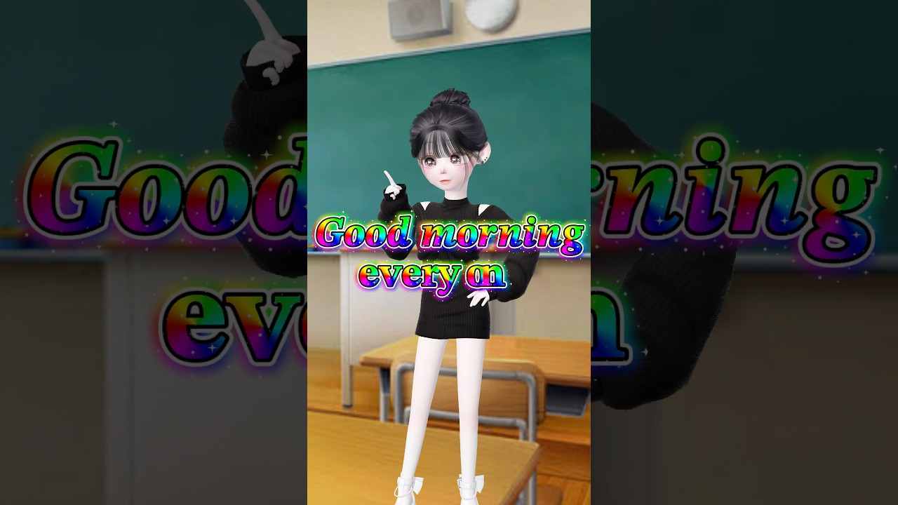 𝑮𝒐𝒐𝒅 𝒎𝒐𝒓𝒏𝒊𝒏𝒈 𝐞𝐯𝐞𝐫𝐲 𝐨𝐧𝐞やばいwww #ゼペット #zepetoedit #zepetostyle #zepeto #shorts #音源