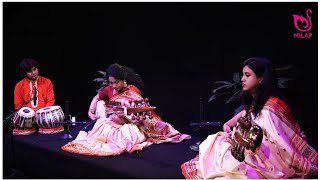 Sarod Sisters Moisilee Dutta, Troilee Dutta & Soumen Nandy | Raag Saraswati | Sarod & Tabla | #Milap screenshot 4