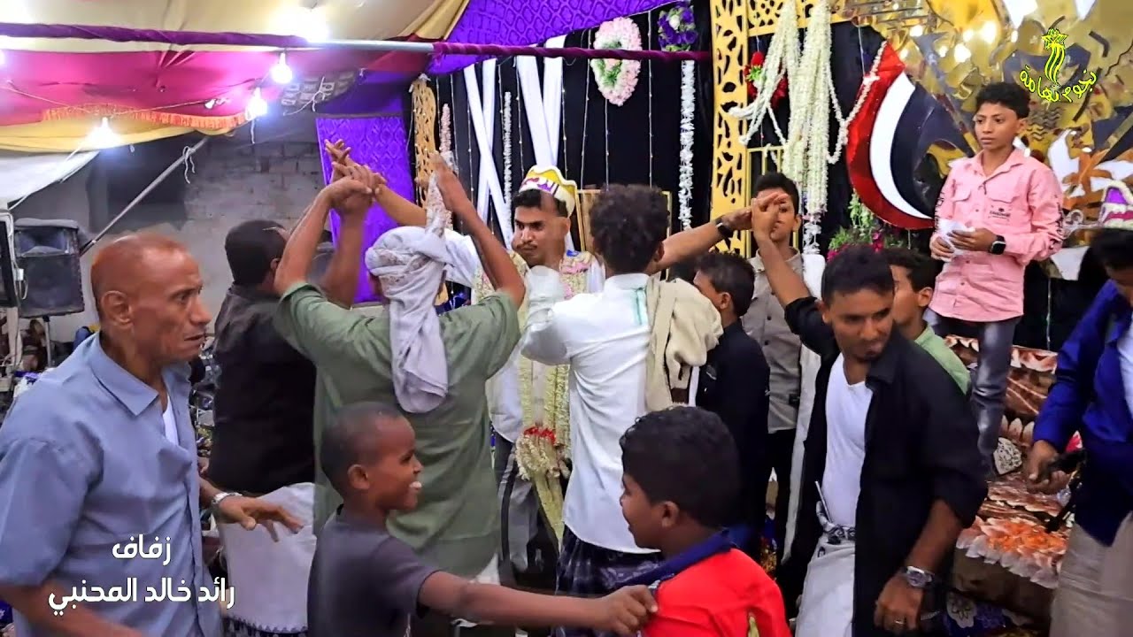 باقة غنائية مع حناء آخر السهرة غناء الفنان اسماعيل جوهر في زفاف رائد خالد احمد حسين المحنبي بالتريبة