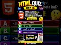 Link open karne wala tag kaunsa hai? 🤯 | HTML Quiz | HTML Quiz Day 16 #webdevelopment M2-learning