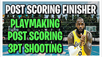 BEST LEBRON JAMES BUILD 2K22 NEXT GEN (POST SCORING FINISHER BUILD 2K22 NEXT GEN)