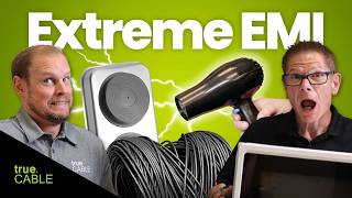 Cat6 Ethernet Cable vs Extreme Electromagnetic Interference