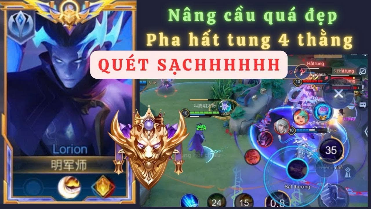 Lorion #18: Khi team có cả SINESTREA lẫn BILLOW và pha hất tung 4 thằng quét sạch team địch