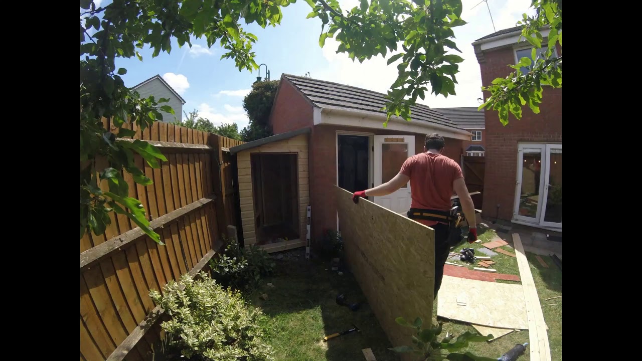 shed build time-lapse - youtube