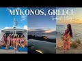 Girls trip to mykonos greece  travel vlog