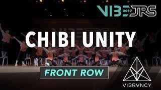 [1st Place] Chibi Unity | 2017 VIBE JRS [@VIBRVNCY Front Row 4K] #vibejrs