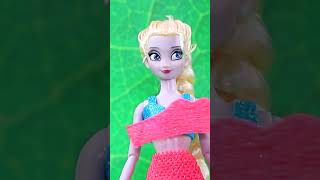 New transformation | Elsa turned into the Mermaid! #shorts
