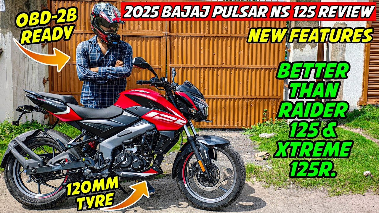 2025 Bajaj Pulsar NS 125 OBD-2B Review || Wide Tyre & ABS - Better Than Raider 125 & Xtreme 125.