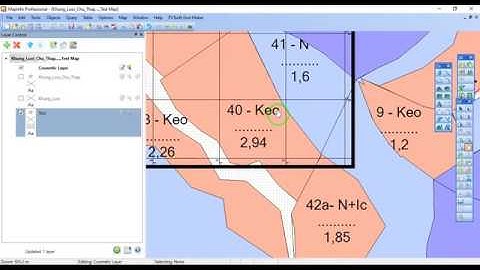 PXTsoft Grid Maker - Tool Vẽ khung, lưới, tạo nhãn tọa độ trong Mapinfo