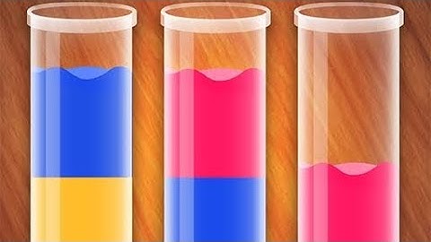 Sort em All #game #waterpuzzle #gameoffline