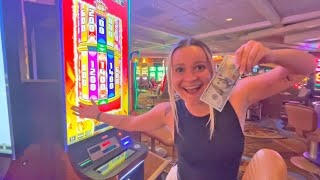 Low Rolling On Treasure Island Las Vegas Slots!