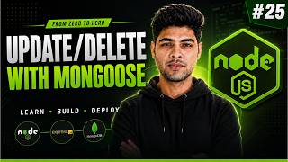 Mongoose CRUD Operations | Update & Delete Data in Node.js & Express