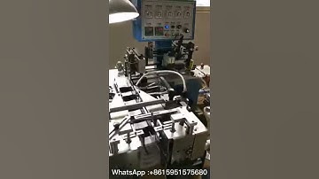 High performance Garment label ultrasonic cutting and folding machine - Chino machinery YS-5000