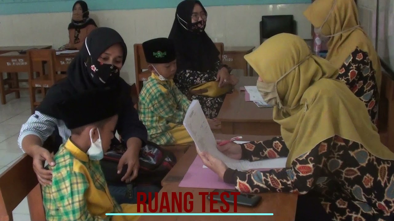 Kegiatan Test Masuk SD Islam Ar-Rahmat TA 2021/2022