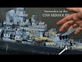 Making japanese surrender on the uss missouri diorama