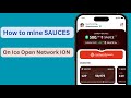 Sauce Mining on Ice Open Network | What You Need To Know About Sauce Project on ION