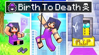 BIRTH To DEATH of a SECRET SPY In Minecraft!