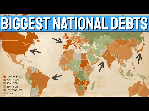 Which Countries Have The Biggest National Debt?