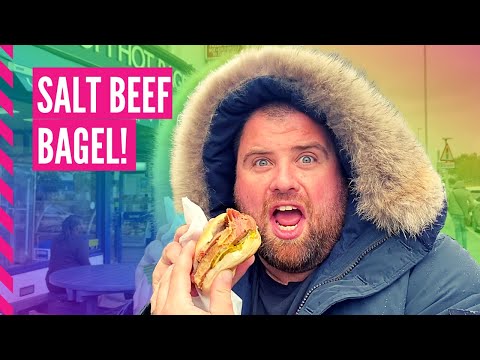 Video thumbnail: LONDON SALT BEEF BAGEL REVIEW