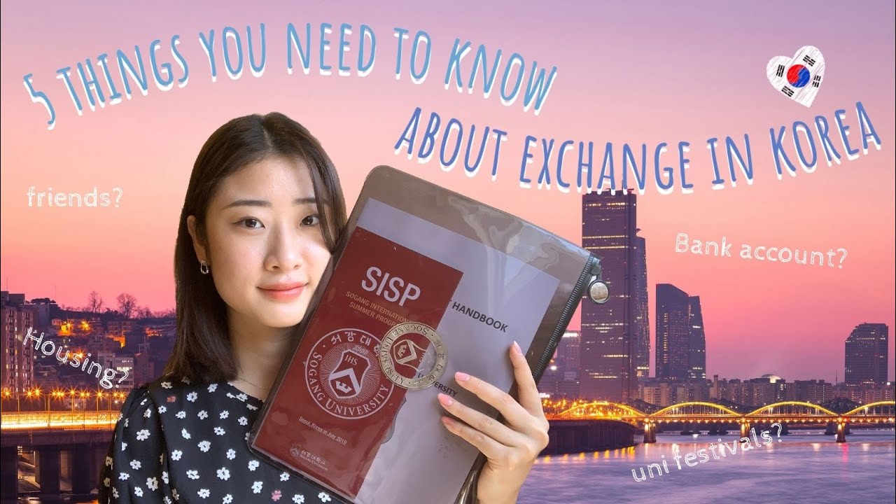 Banking, SIM card, housing, uni festival, friends | South Korea, study abroad|