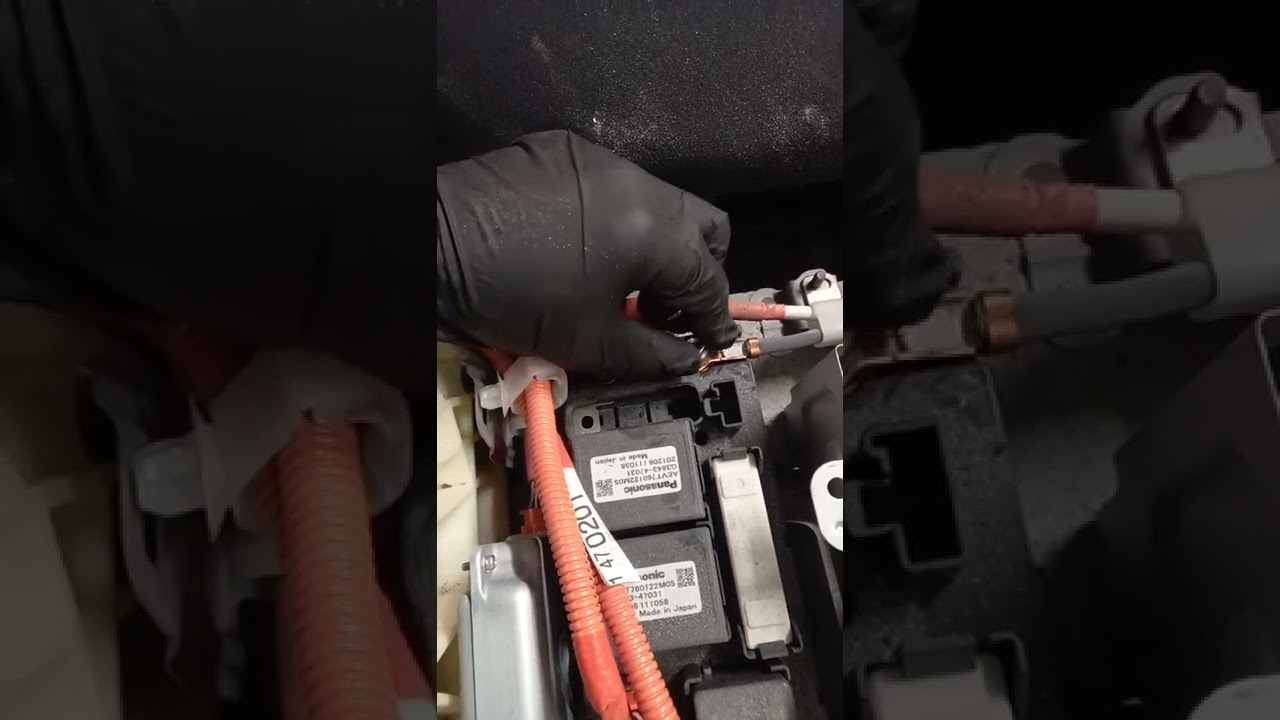 2012 toyota hybrid battery relay fuse Junction block zvw30r prius