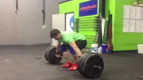 245 snatch from the ground pr 5lb