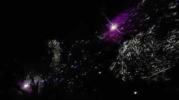 Light Show in the Caves of Han