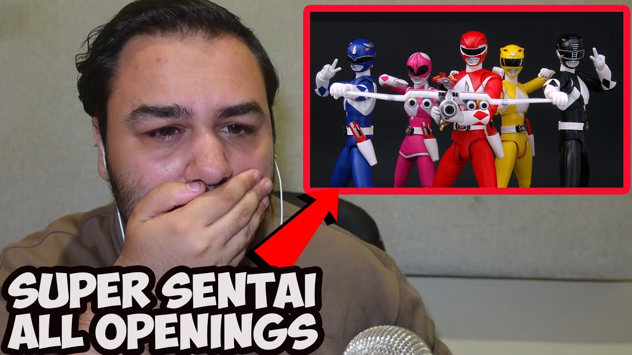 First Time Watching Super Sentai All Openings 1975-2025 Reaction